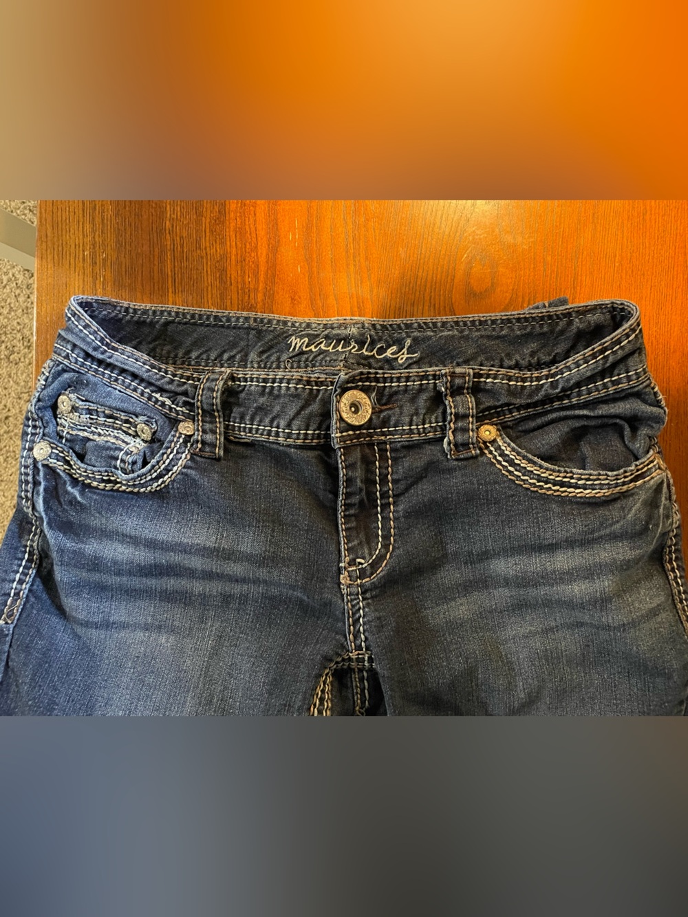 Y2K Maurices Navy Jeans